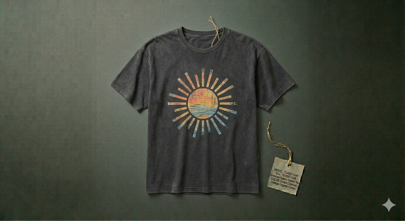 Oversized Organic Graphic Tee