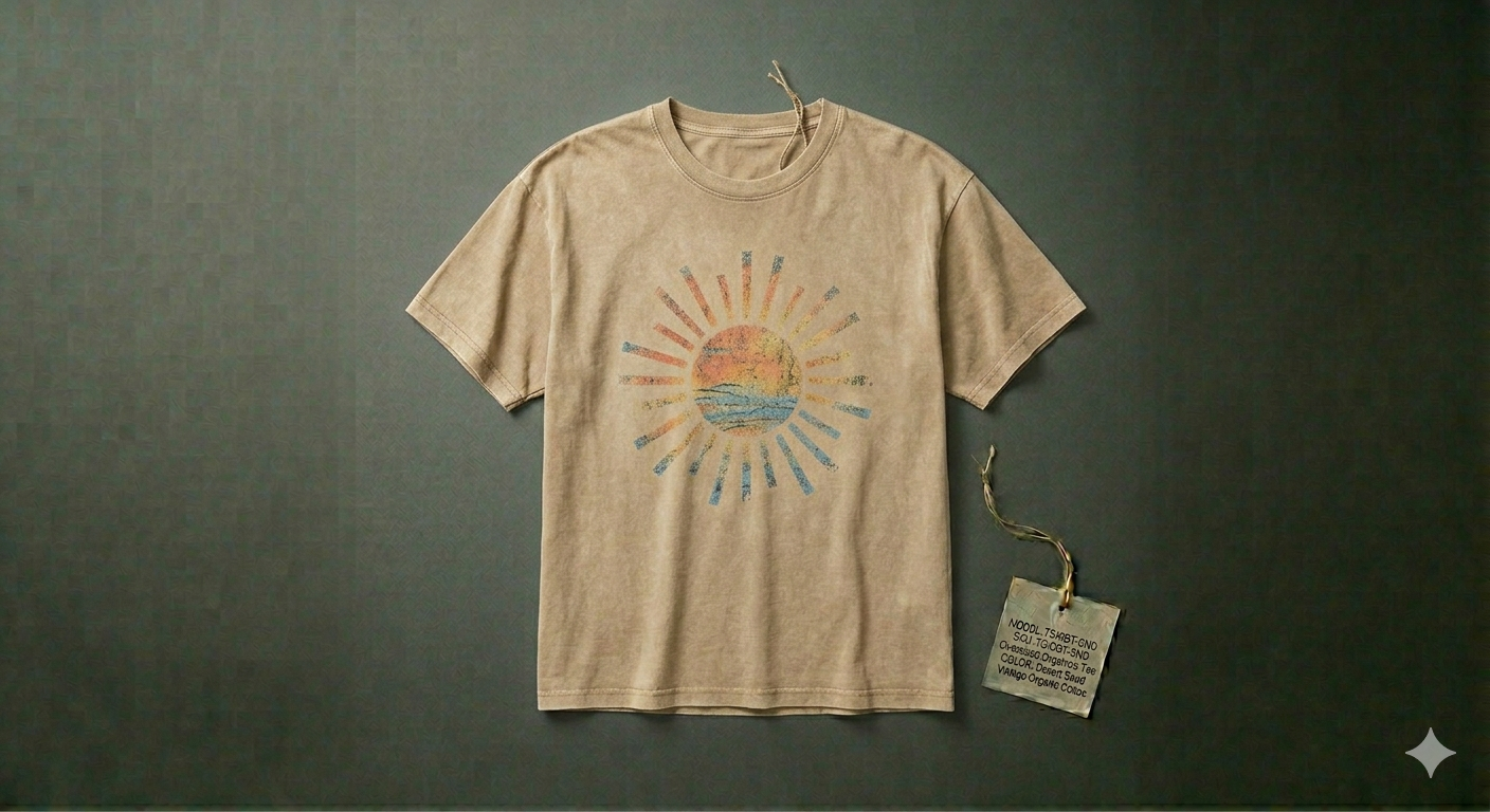 Oversized Organic Graphic Tee