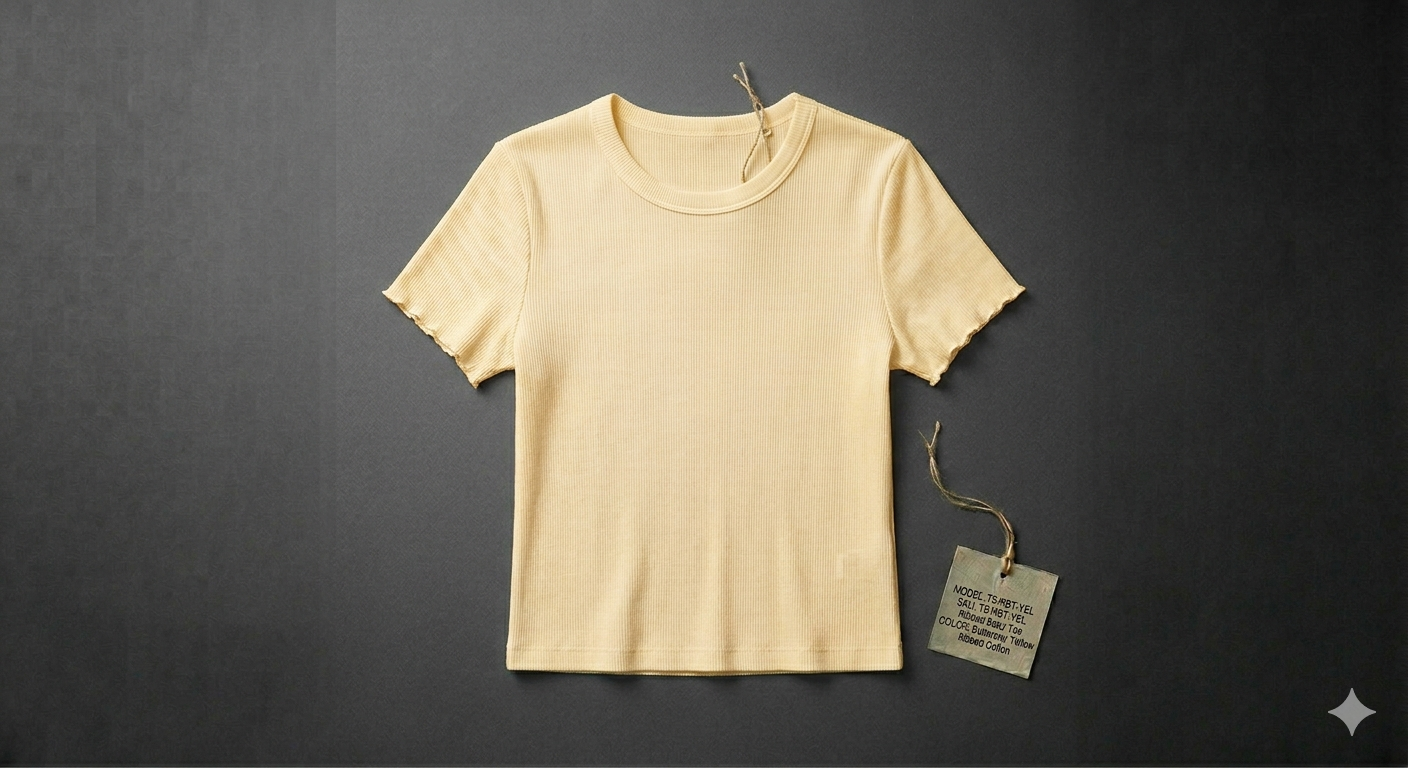 Shimmer Mesh Micro Tee