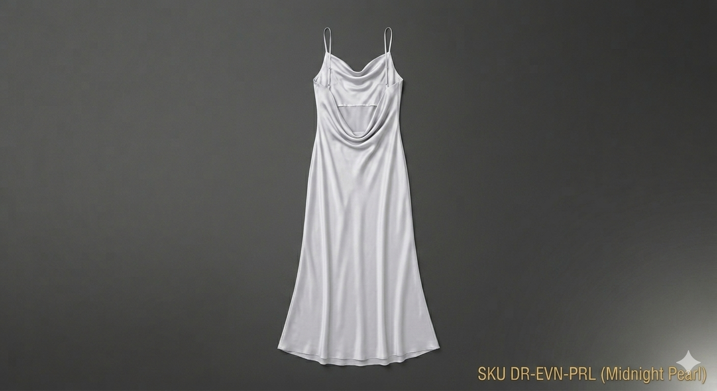 The Elegant Satin Slip Gown