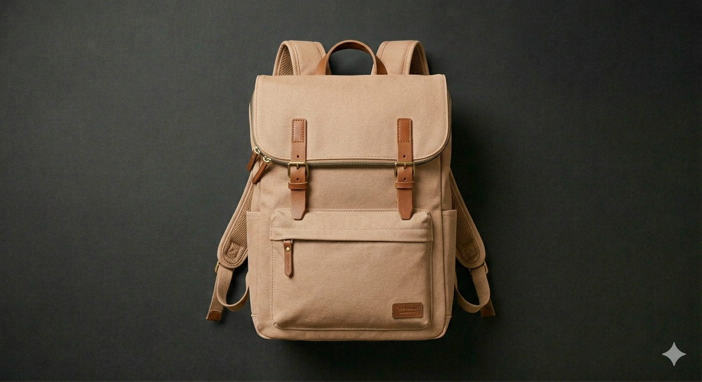 The Convertible Canvas Backpack